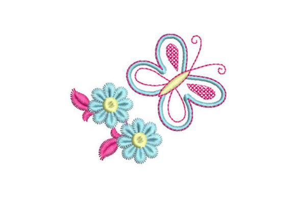Butterfly with Flowers Embroidery Review