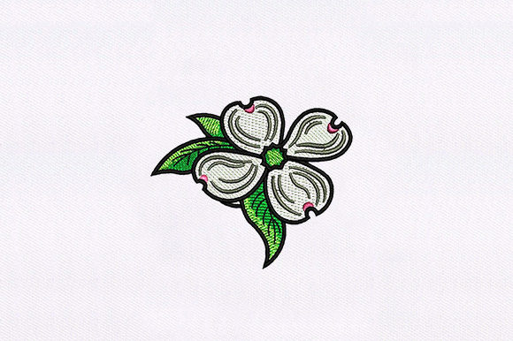 Fancy Flower Embroidery Design