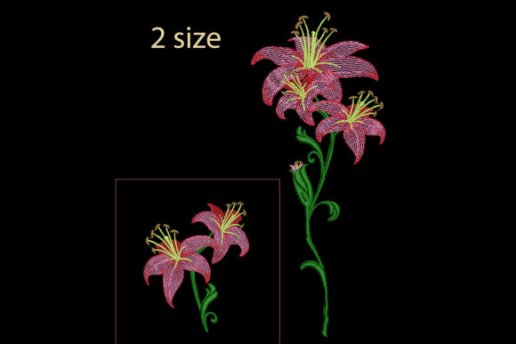 Lily Embroidery Design Review
