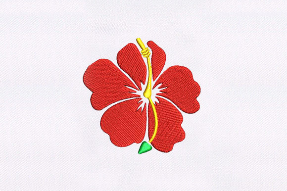 Red Fancy Flower