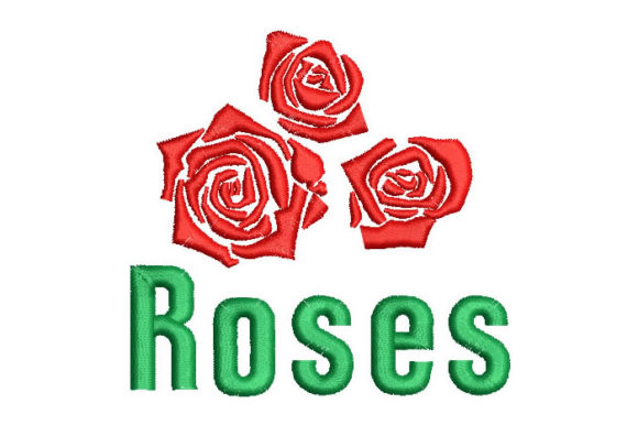 Roses: A Timeless Embroidery Design
